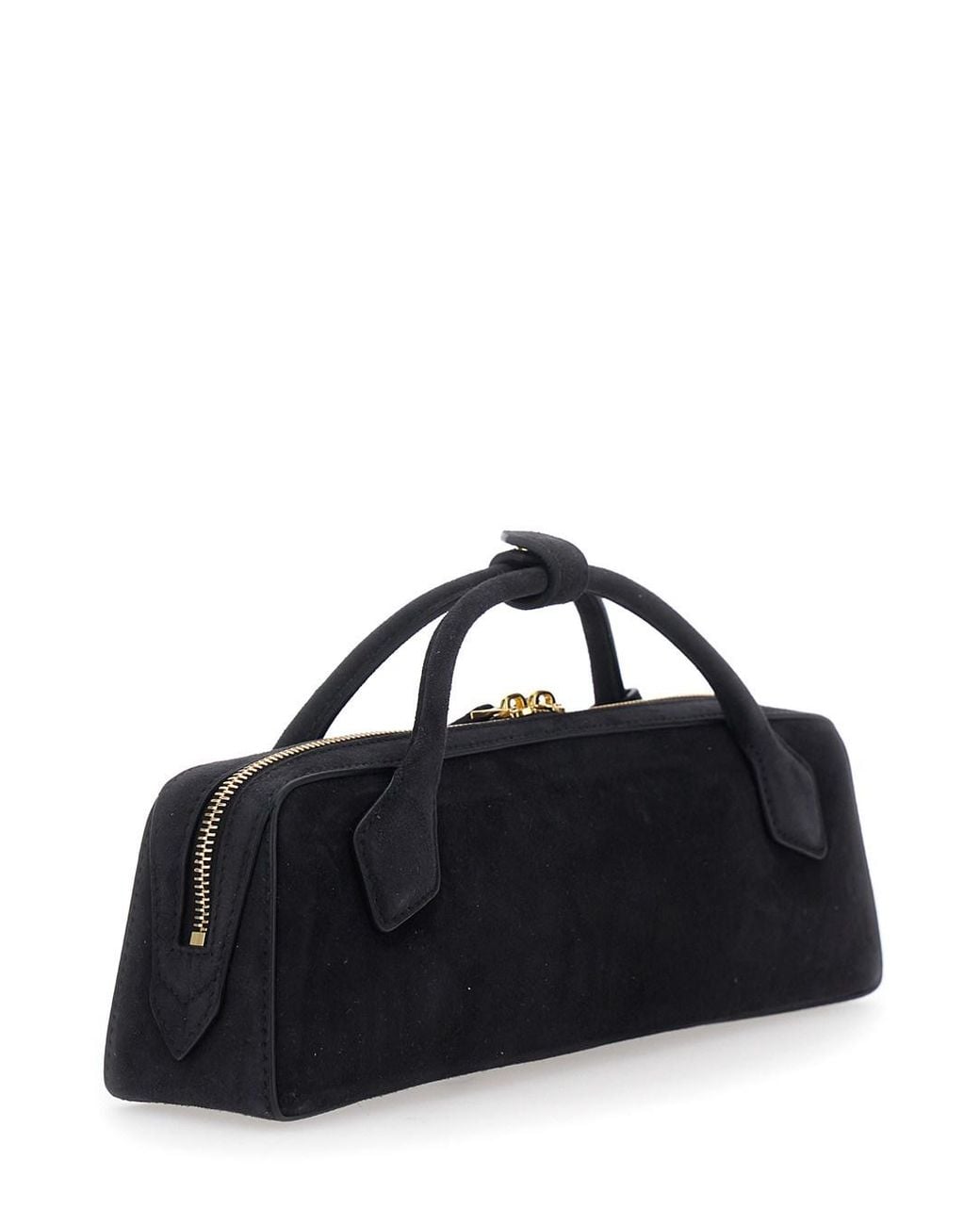 Alaïa Blue Clutch Teckel With Leather Details And Zip Closure, Unise