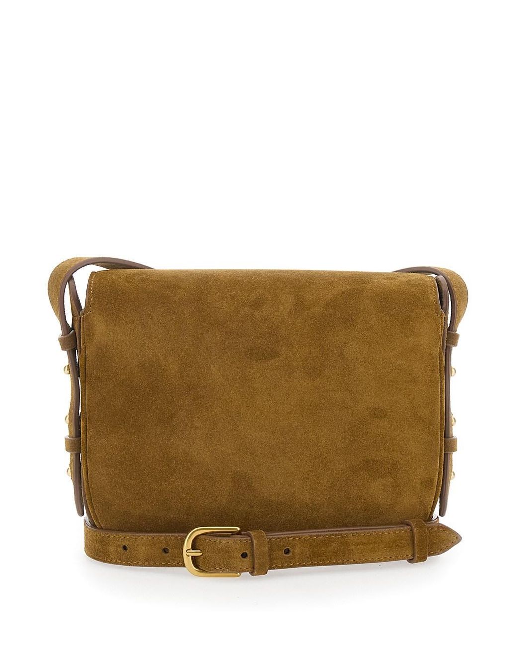 Soeur Green Shoulder Bag "Bellissima Mini" With Flap Closure