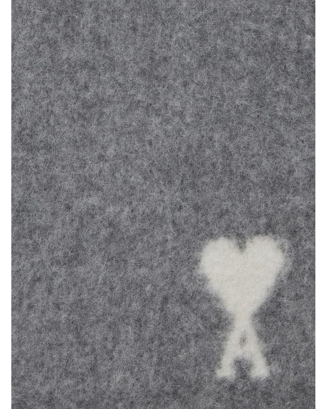 AMI Gray Scarf for men