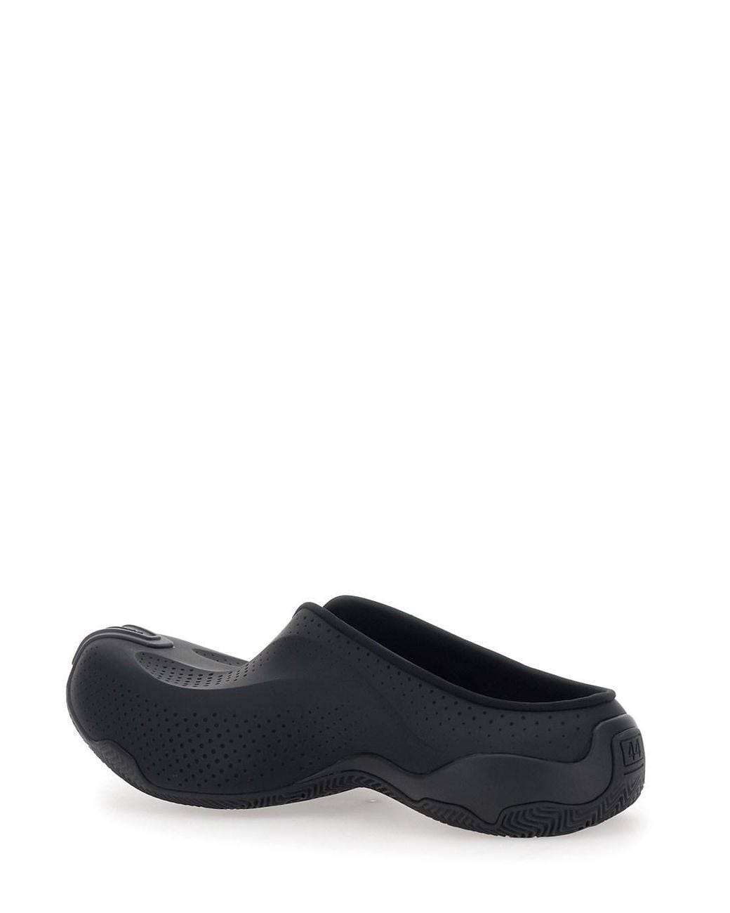 Balenciaga Black Mule Basketball Slip-On Tech Fabric Polyurethane for men