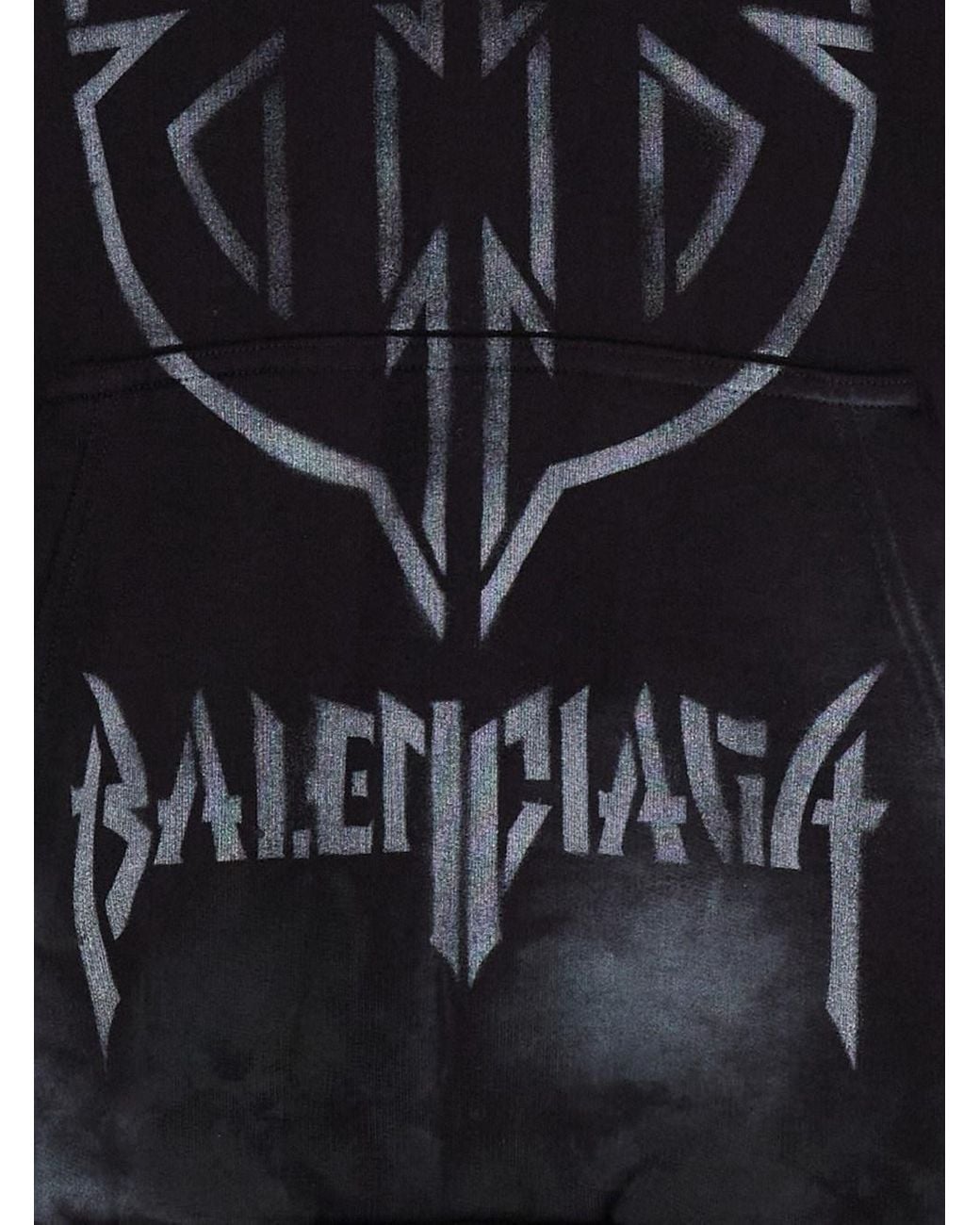 Balenciaga Black Hoodie for men