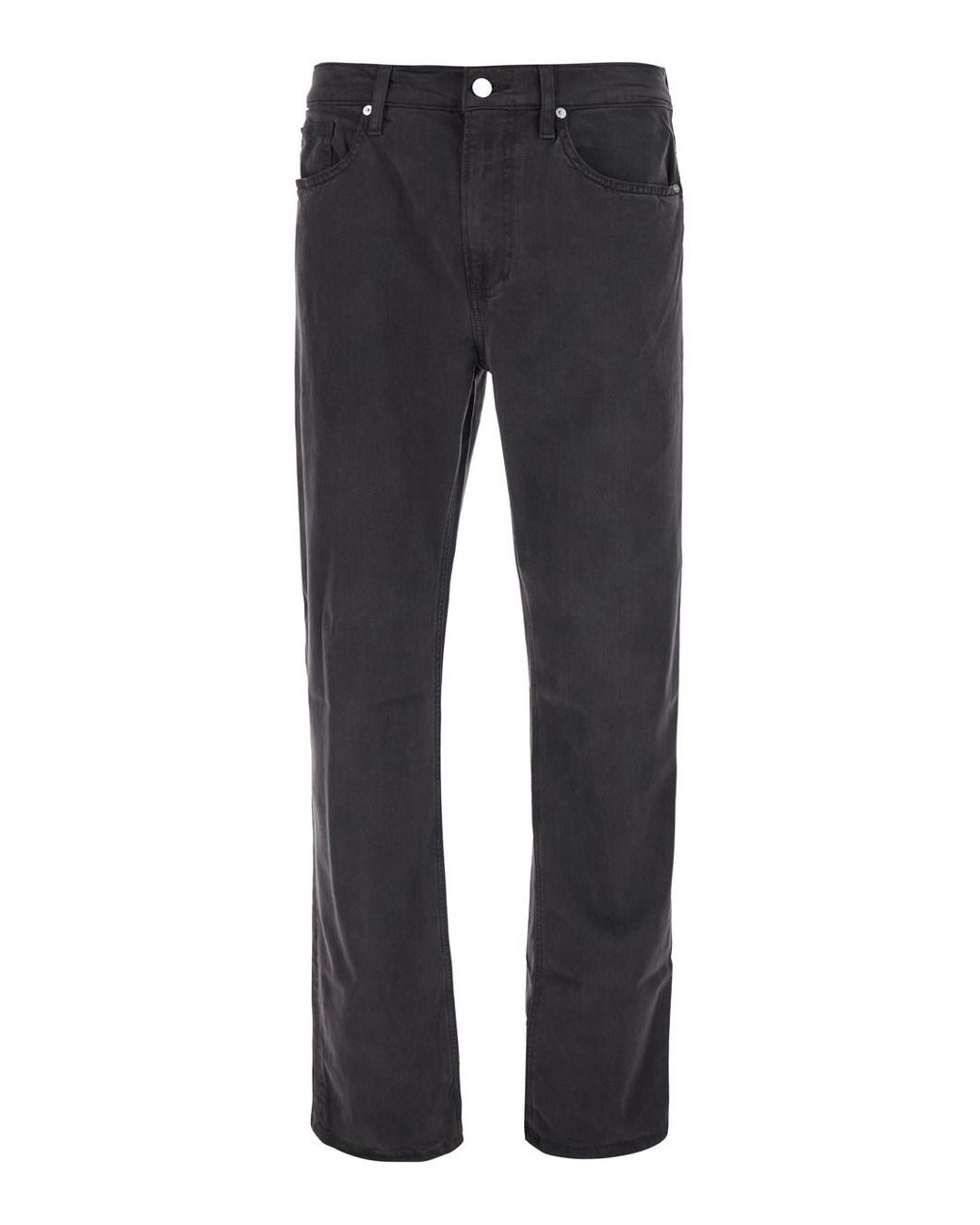 FRAME Blue Jeans Straight Cotton And Polyamide for men