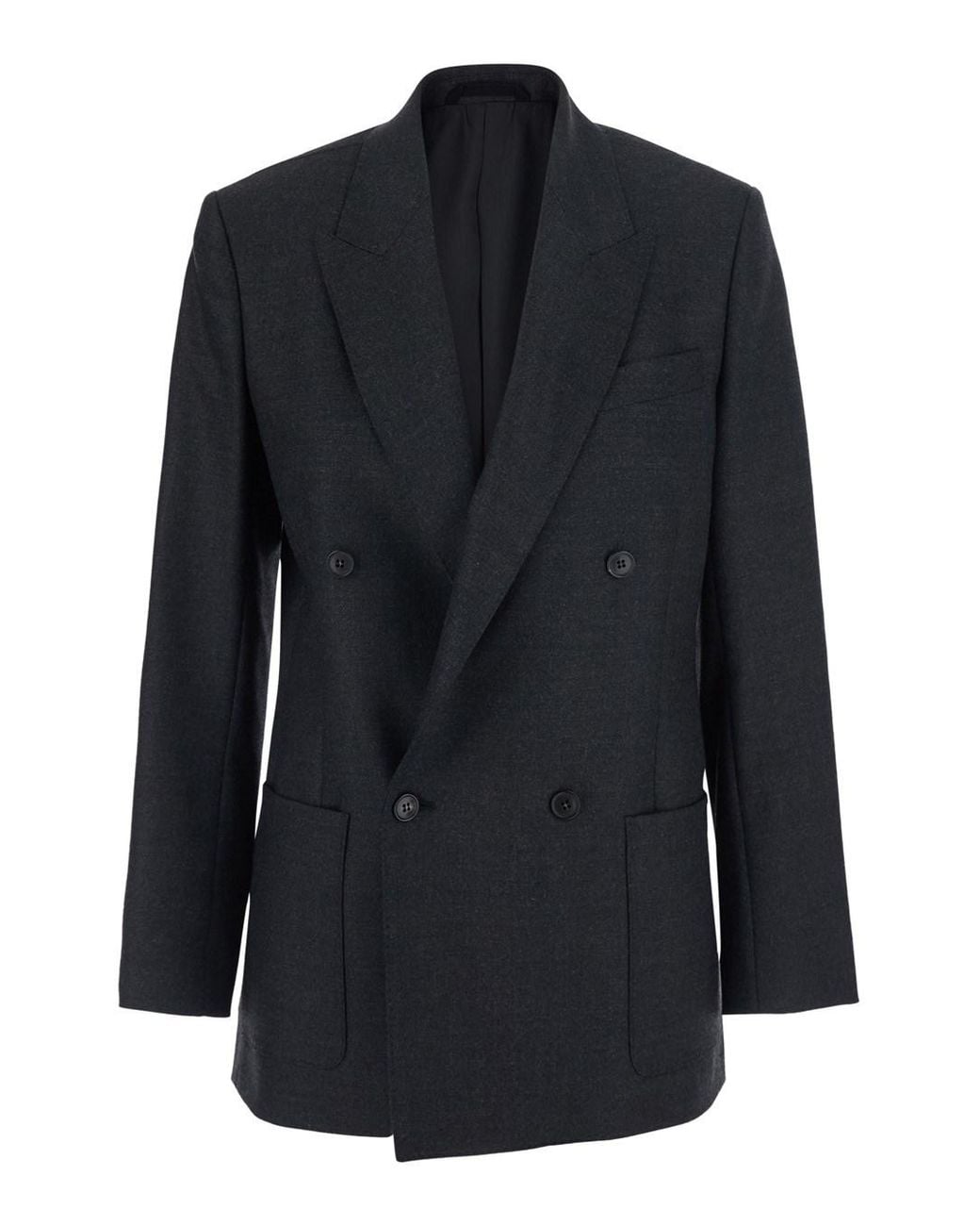 Grifoni Black Double Breasted Blazer