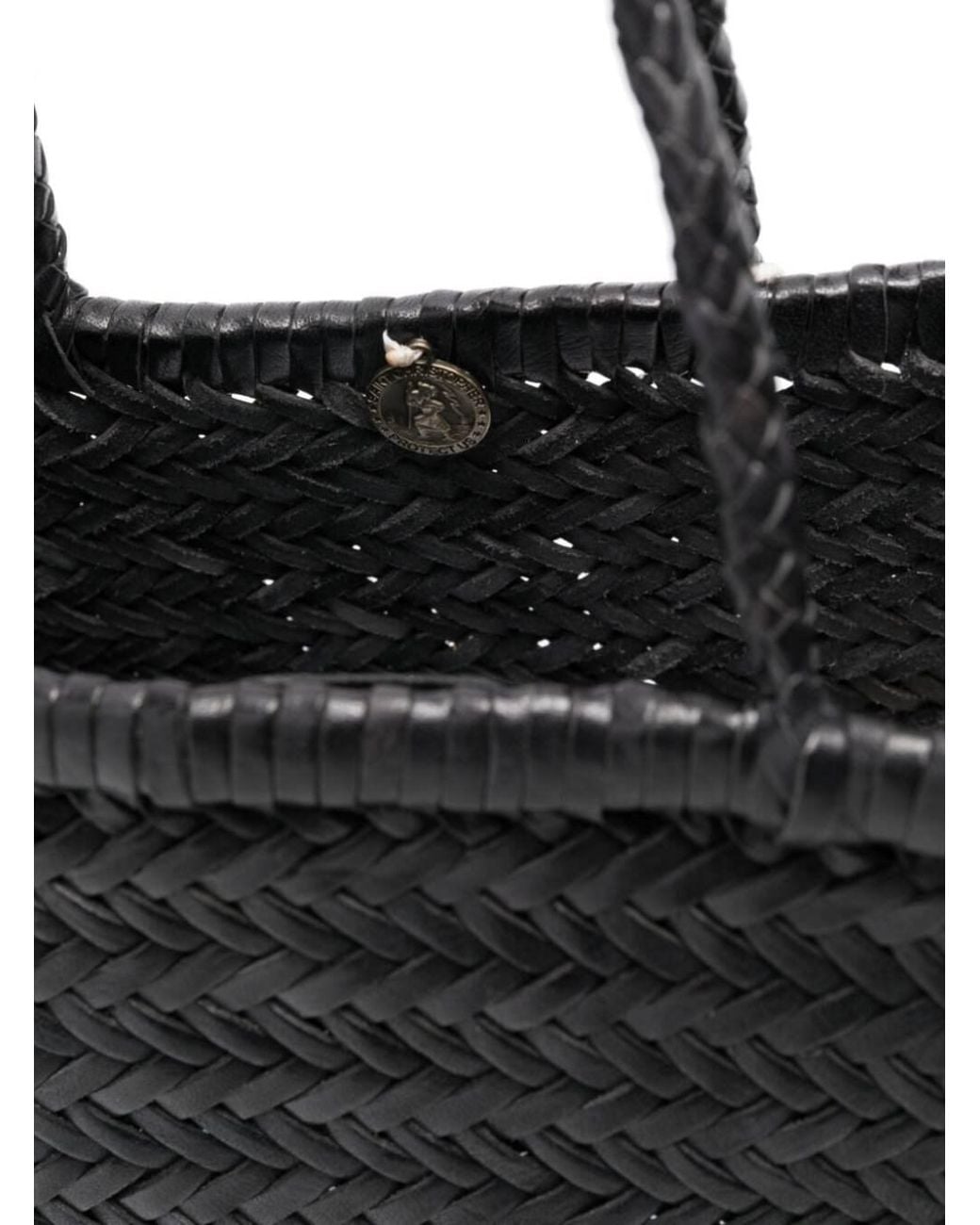 Borsa Tote Piccola 'Triple Jump' di Dragon Diffusion in Black