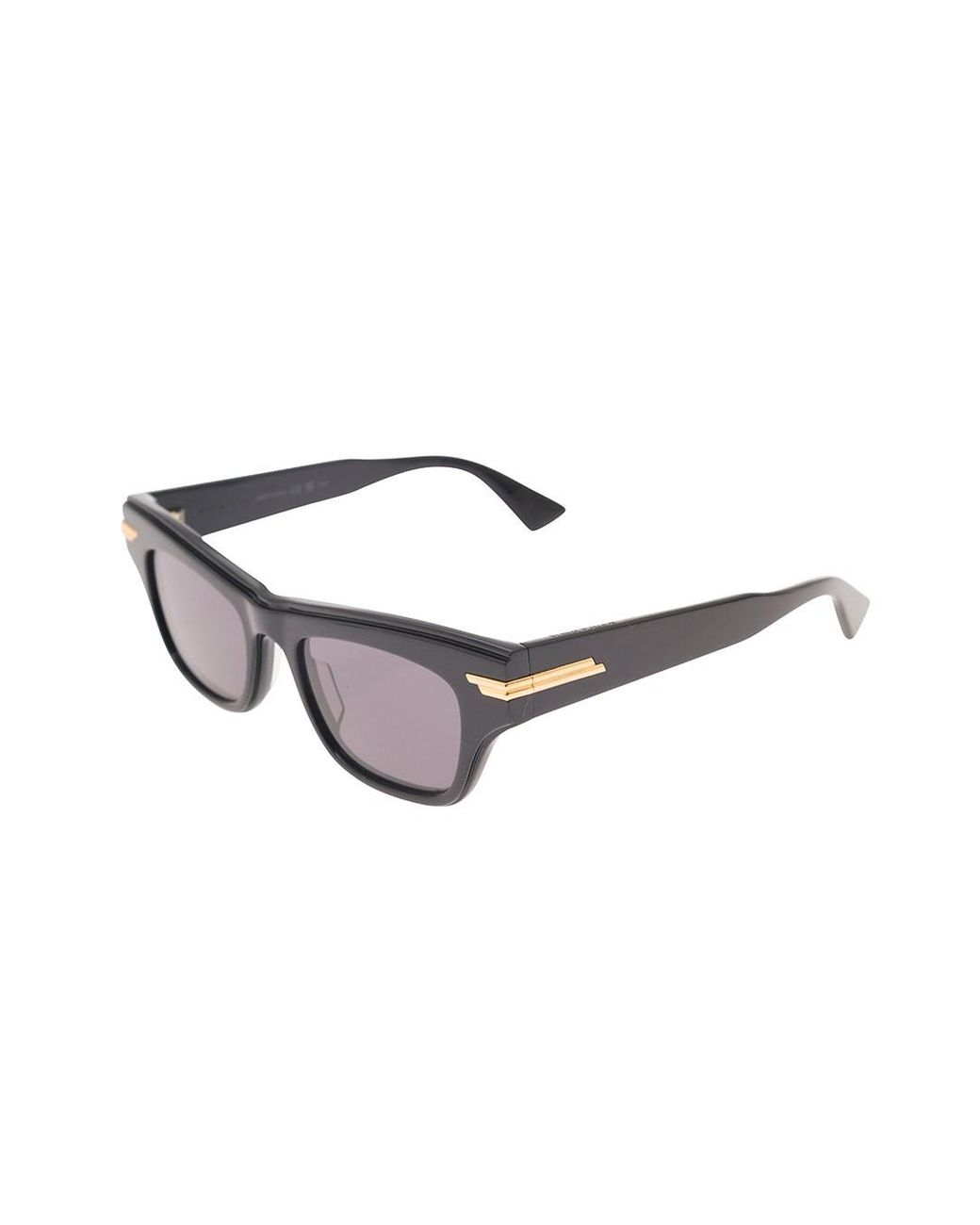 Bottega Veneta Multicolor 'Bv1122S' Rectangular Sunglasses With Golden Detail