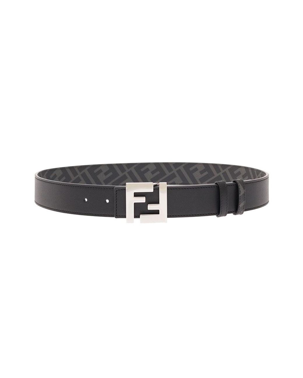 Fendi Cintura 4cm Ff in Black for Men | Lyst