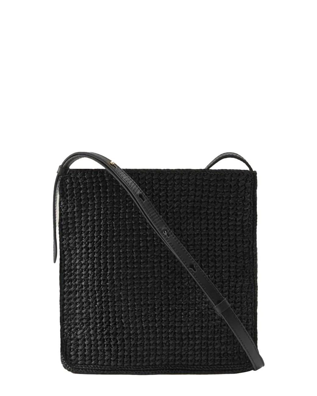 Helen Kaminski White Neja Ns Sac Is A Crossbody Bag With Raffia And Uni