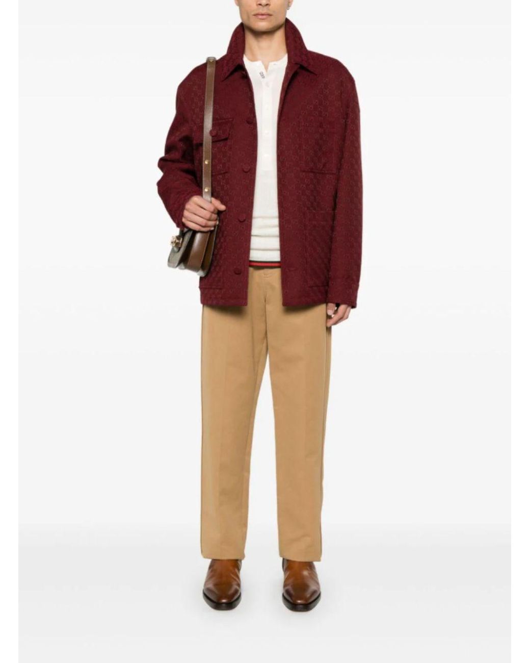 Gucci Red Jackets for men
