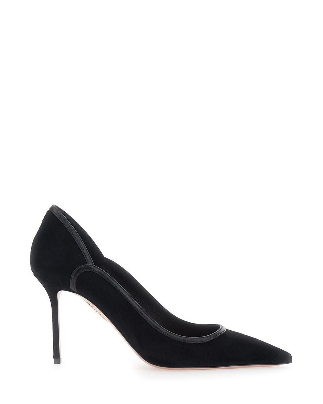 Aquazzura Black Pumps With 85Mm Heel