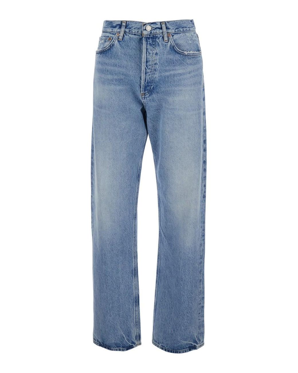 Agolde Blue Five-Pocket Jeans