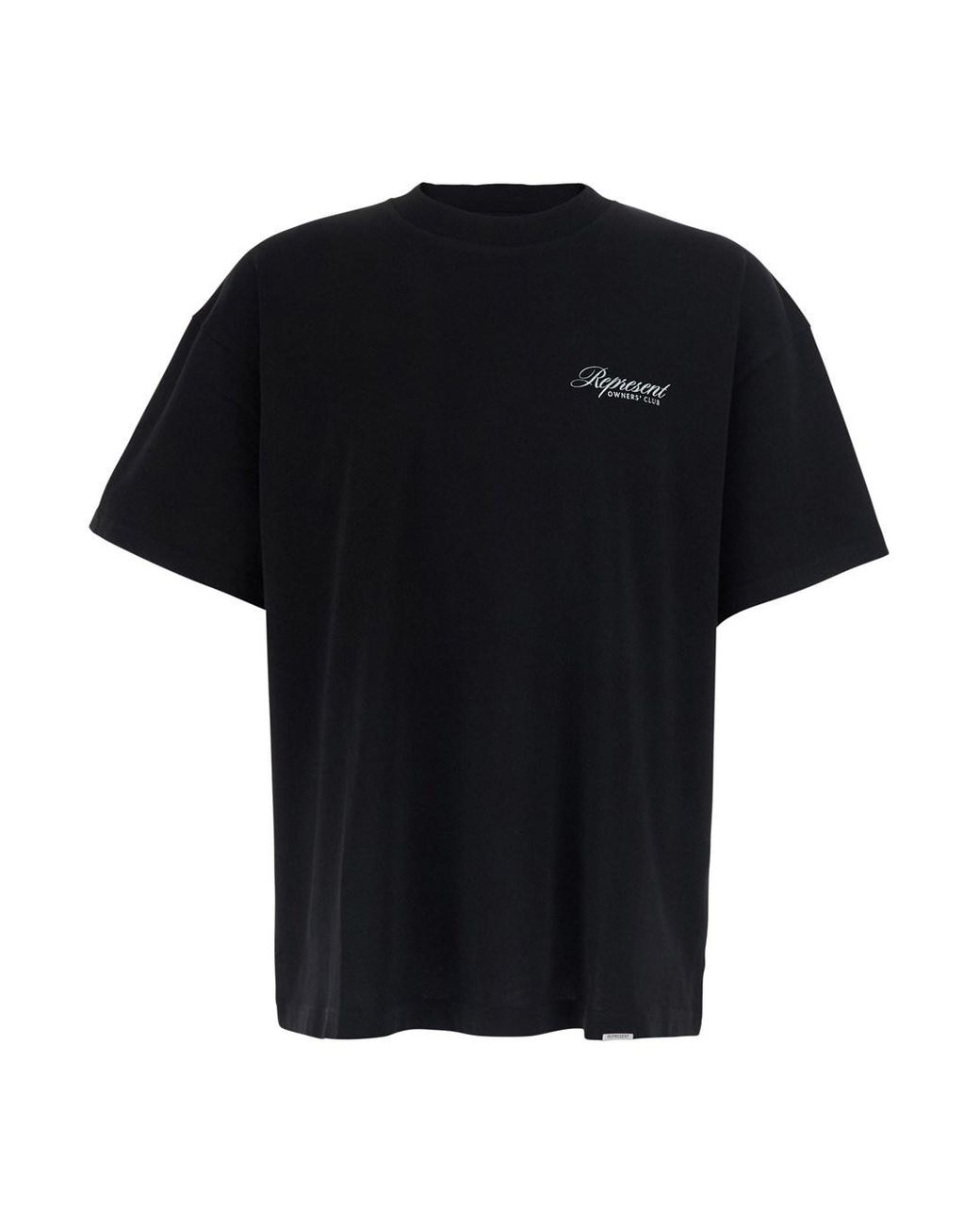 Represent Black Crew Neck T-Shirt T-Shirts for men