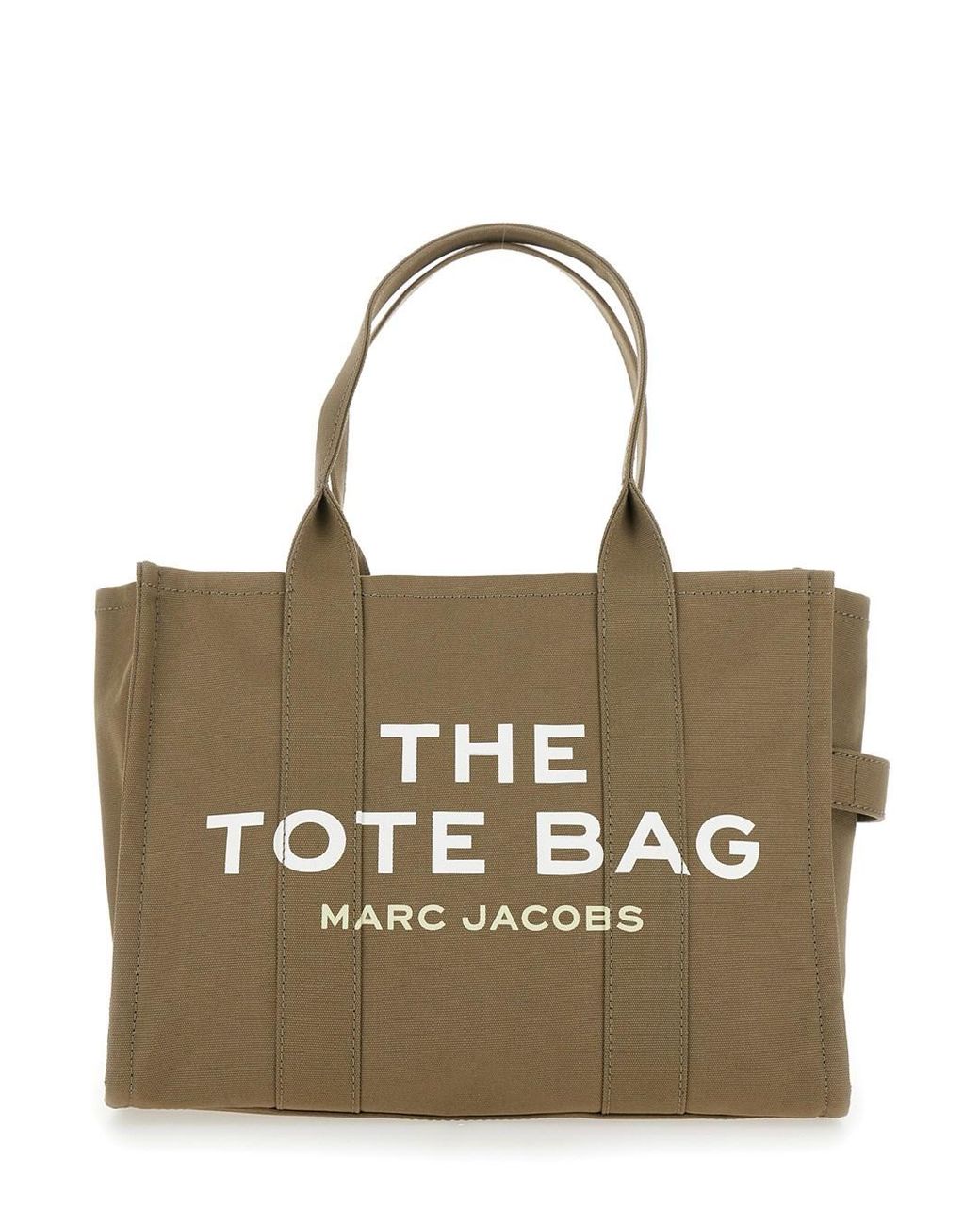 Marc Jacobs Women Tote Bag 'The Medium Tote' With Contrast Logo Print In Black For Women