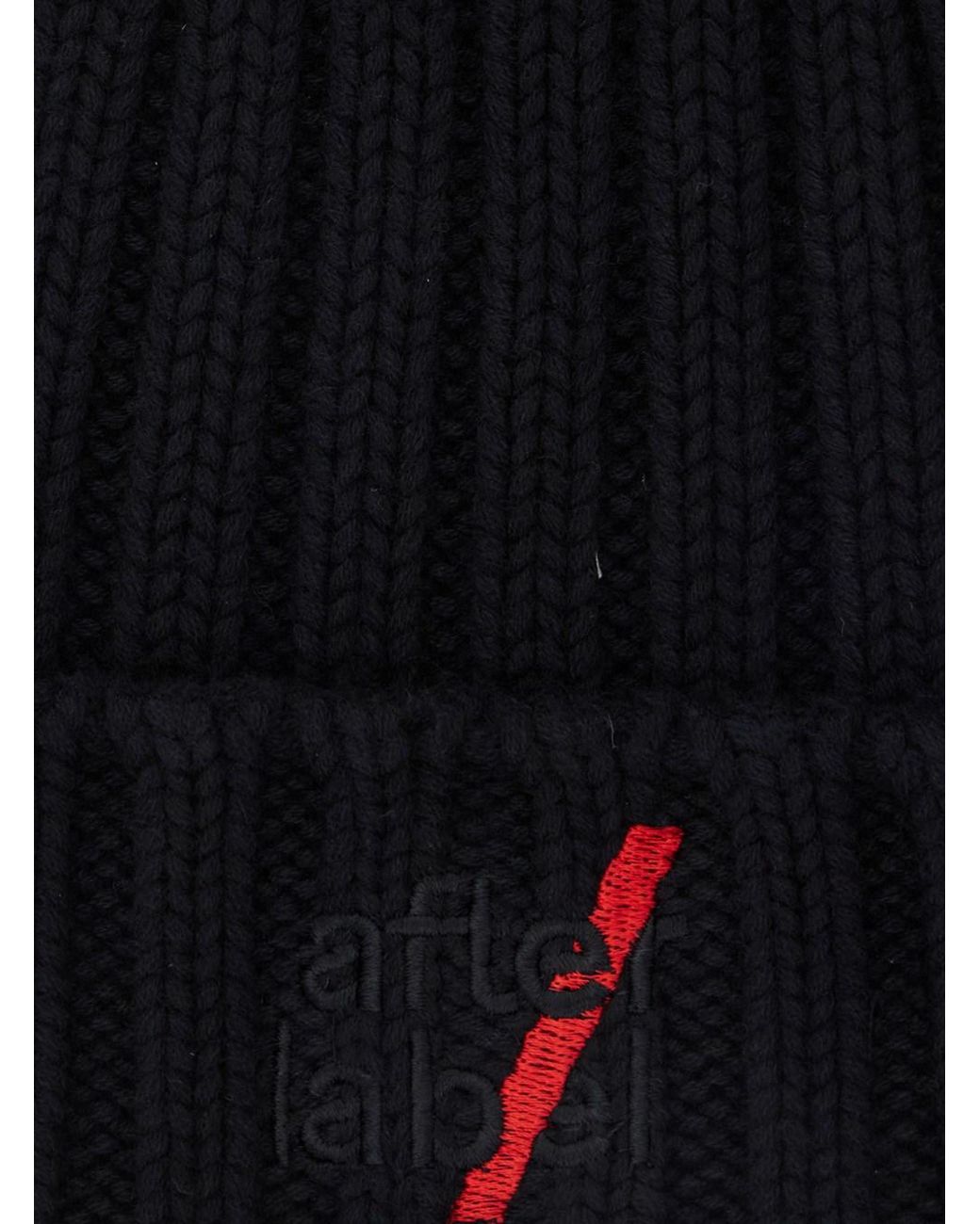 Berretto 'Kiruna' Con Ricamo Logo Sul Fronte E Lavorazione di AFTER LABEL in Blue