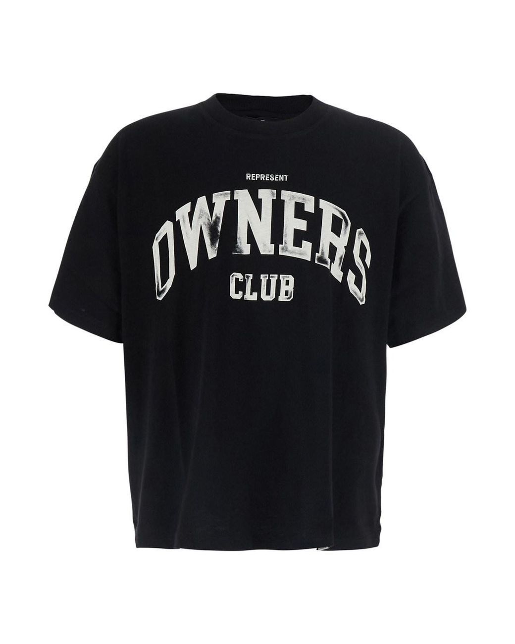 Represent Black T-Shirt Crew Neck T-Shirts for men