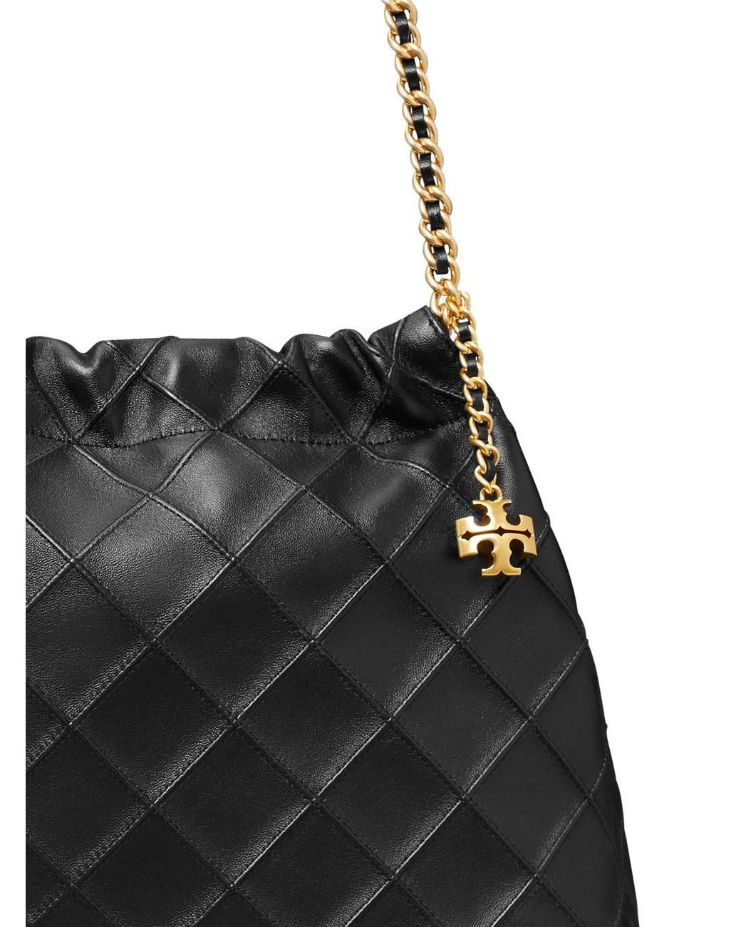 Tory Burch Black Shoulder Bag Leather
