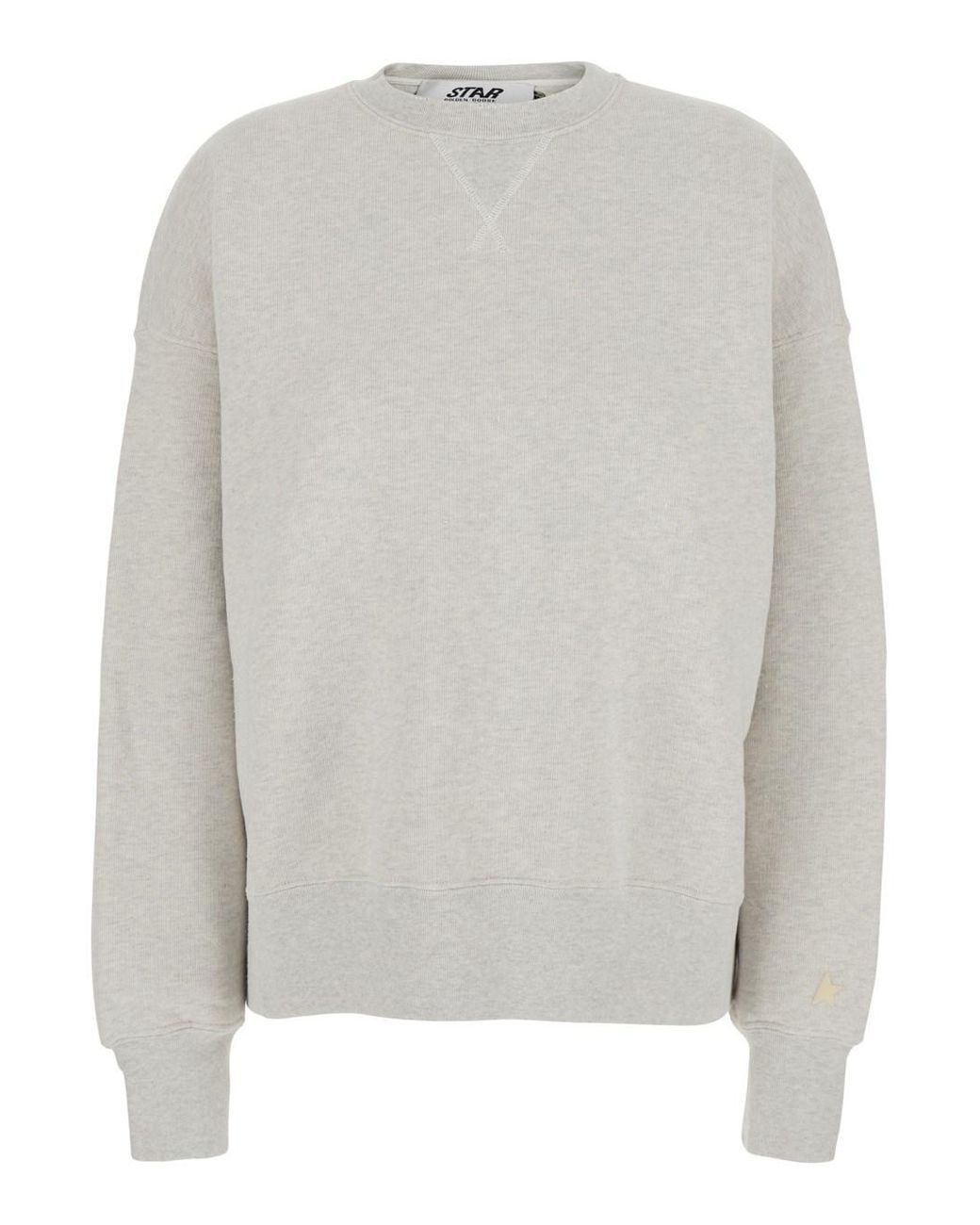 Golden Goose Deluxe Brand Gray Crewneck Sweatshirt
