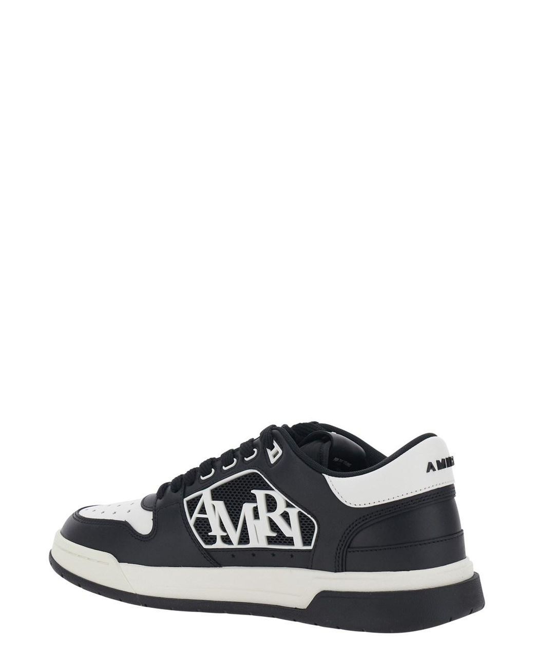 Amiri White Sneakers With Contrast Leather Heel for men