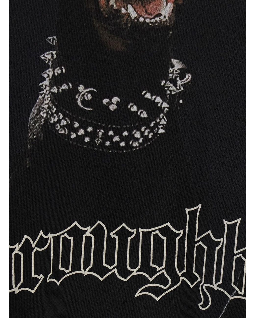 Represent Black T-Shirt Crew Neck Cotton T-Shirts for men