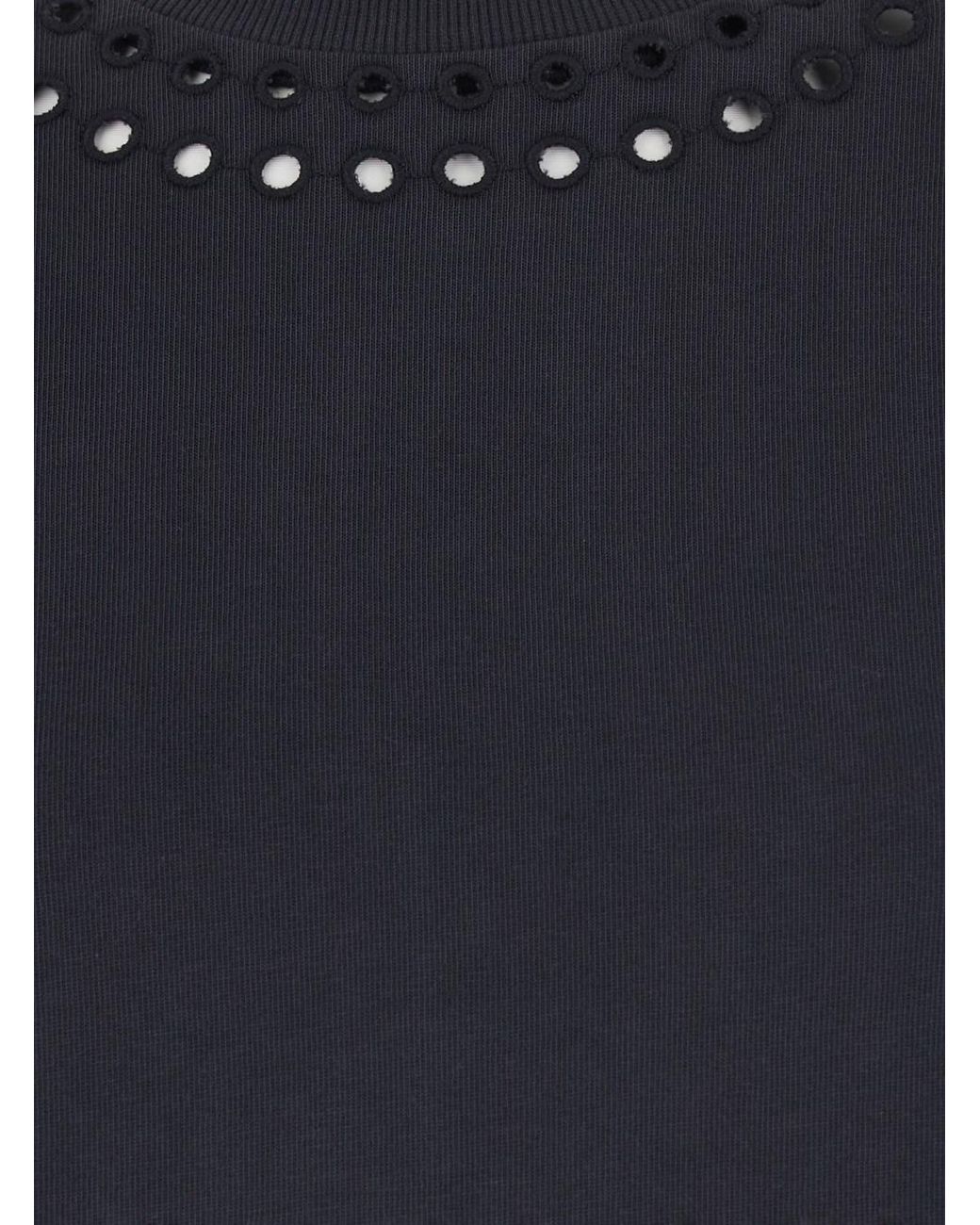 Isabel Marant Blue Isabel Marant Etoile Marant Étoile Odyle Cotton T-Shirt