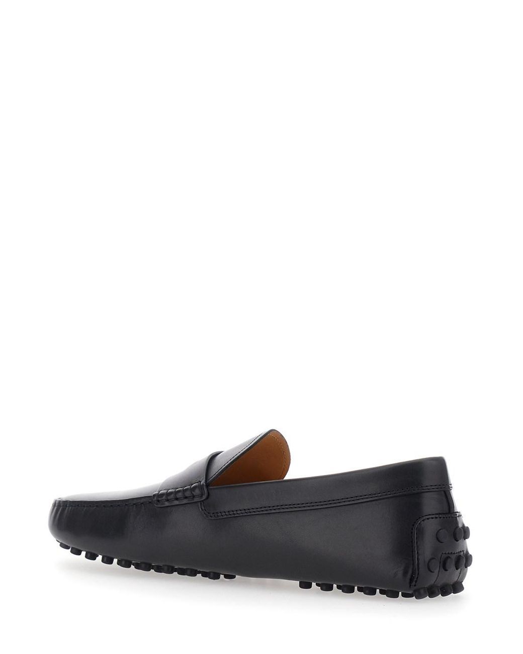 Tod's Black Logo Loafers for men