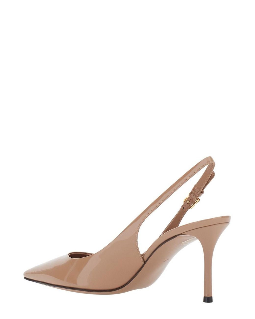 Dolce & Gabbana Pink Slingback Pumps Patent Leather