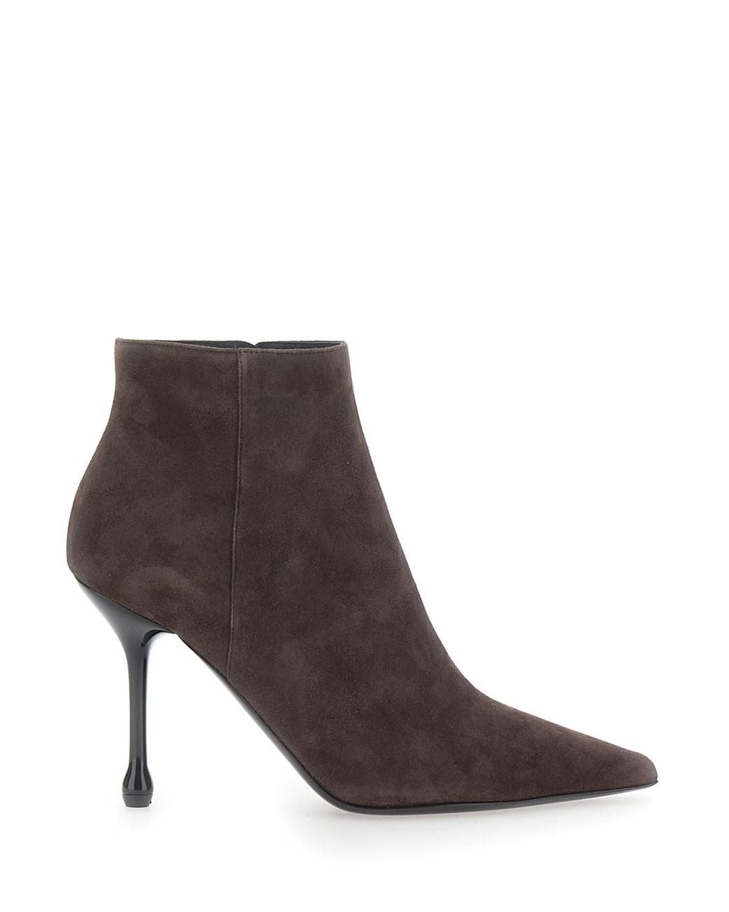 Le Plain Brown 90 Bootie Ankle Boots