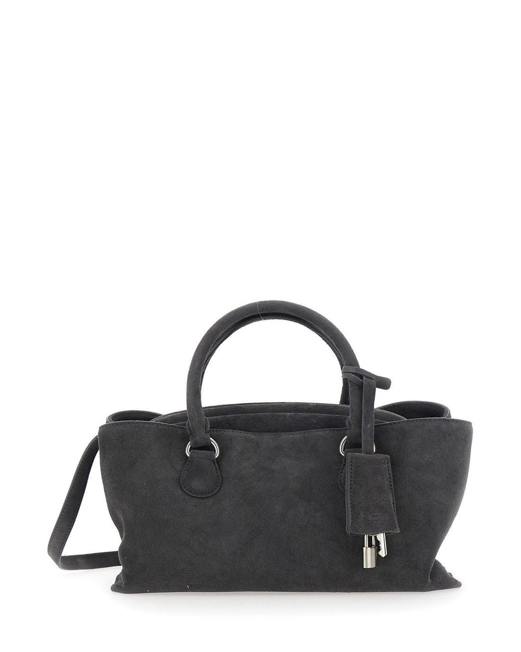 OSOI Black 'Shell Brot' Mini Shoulder Bag With Adjustable And Removabl