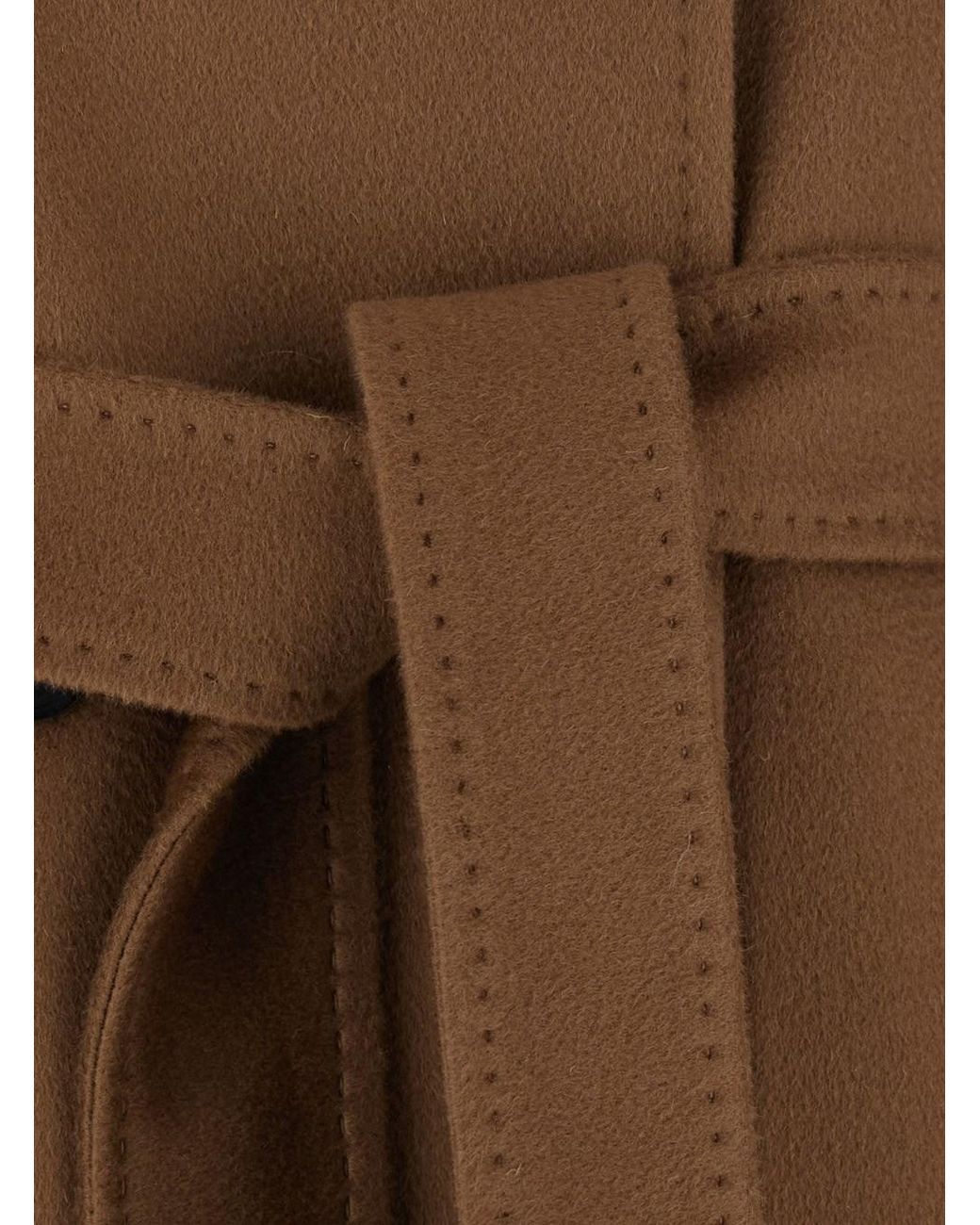 Max Mara Brown Coat Bcollag Wool