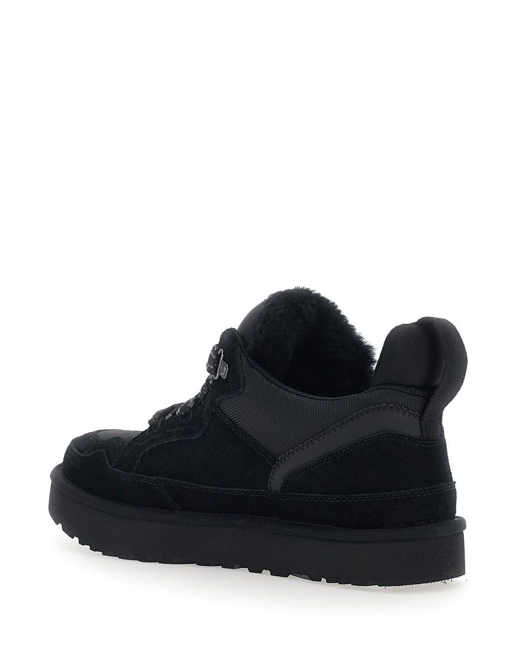 Ugg Black Trainers Lowmel Suede for men