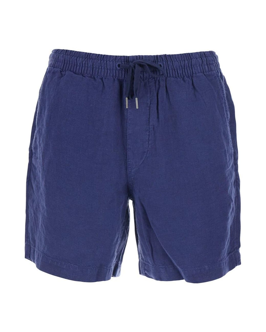 Polo Ralph Lauren Blue Bermuda Shorts Linen for men
