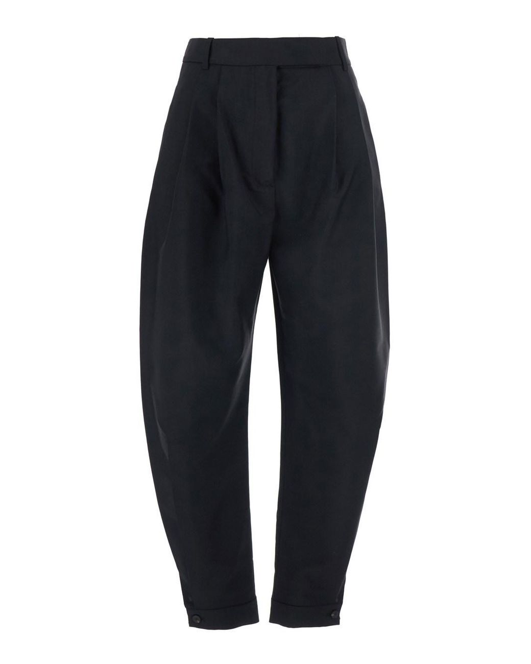 Rohe Blue Pants With Cuff Hem