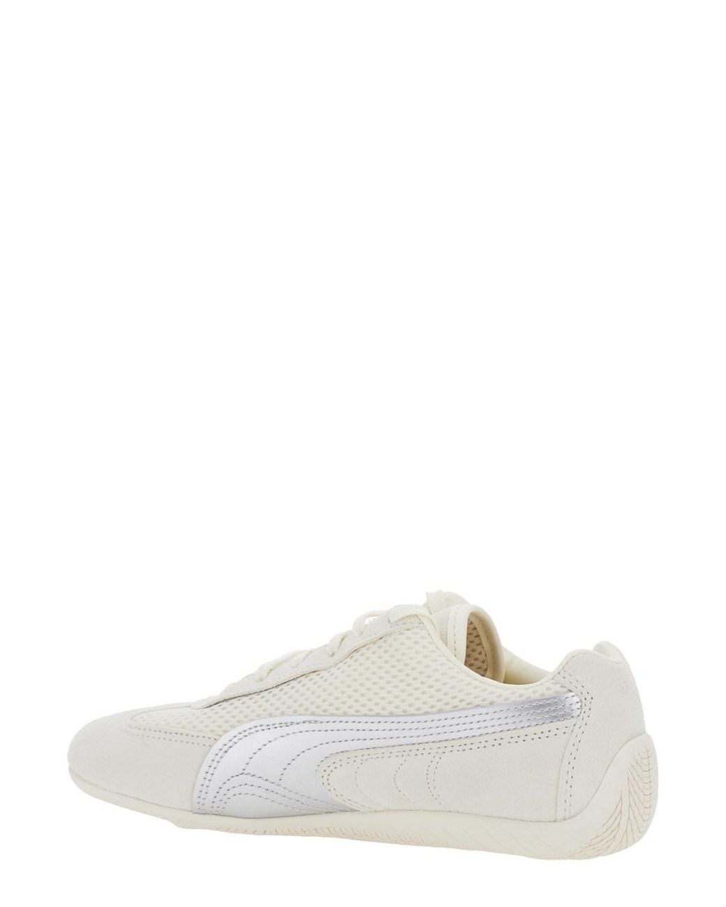 Sneaker 'Speedcat' Low Top Con Patch Logo Sulla Linguetta E Detta di PUMA in White