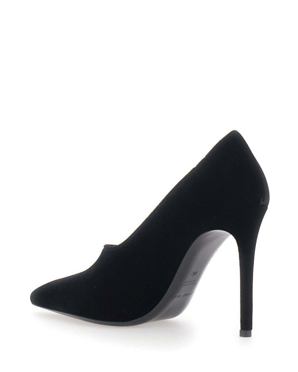 Emporio Armani Blue Pumps With High Stiletto Heel