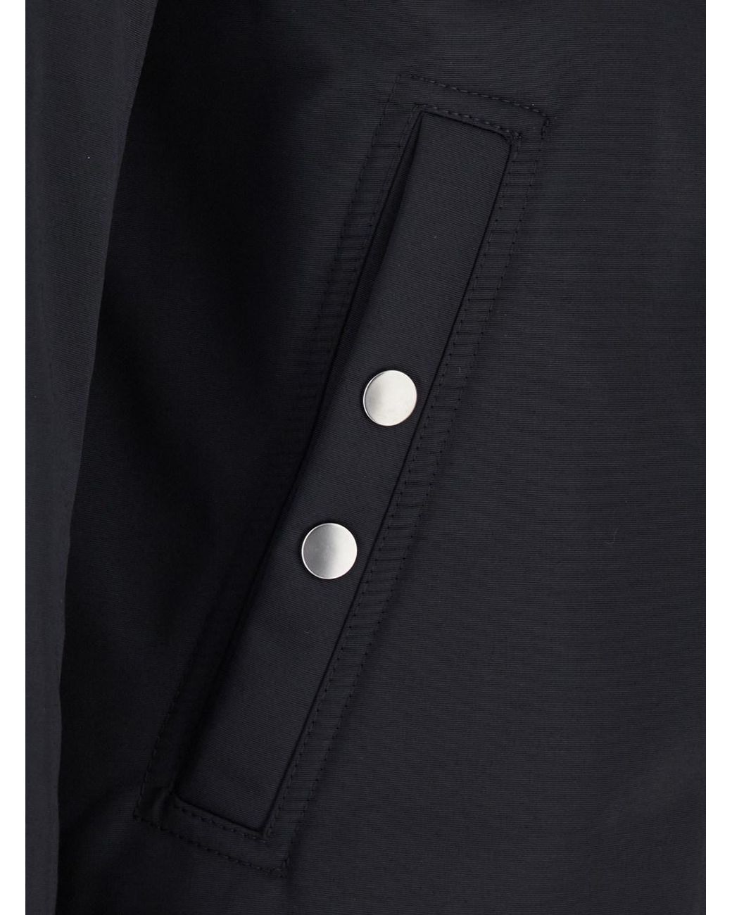 Rick Owens Blue Jacket Dracuflight Coat for men