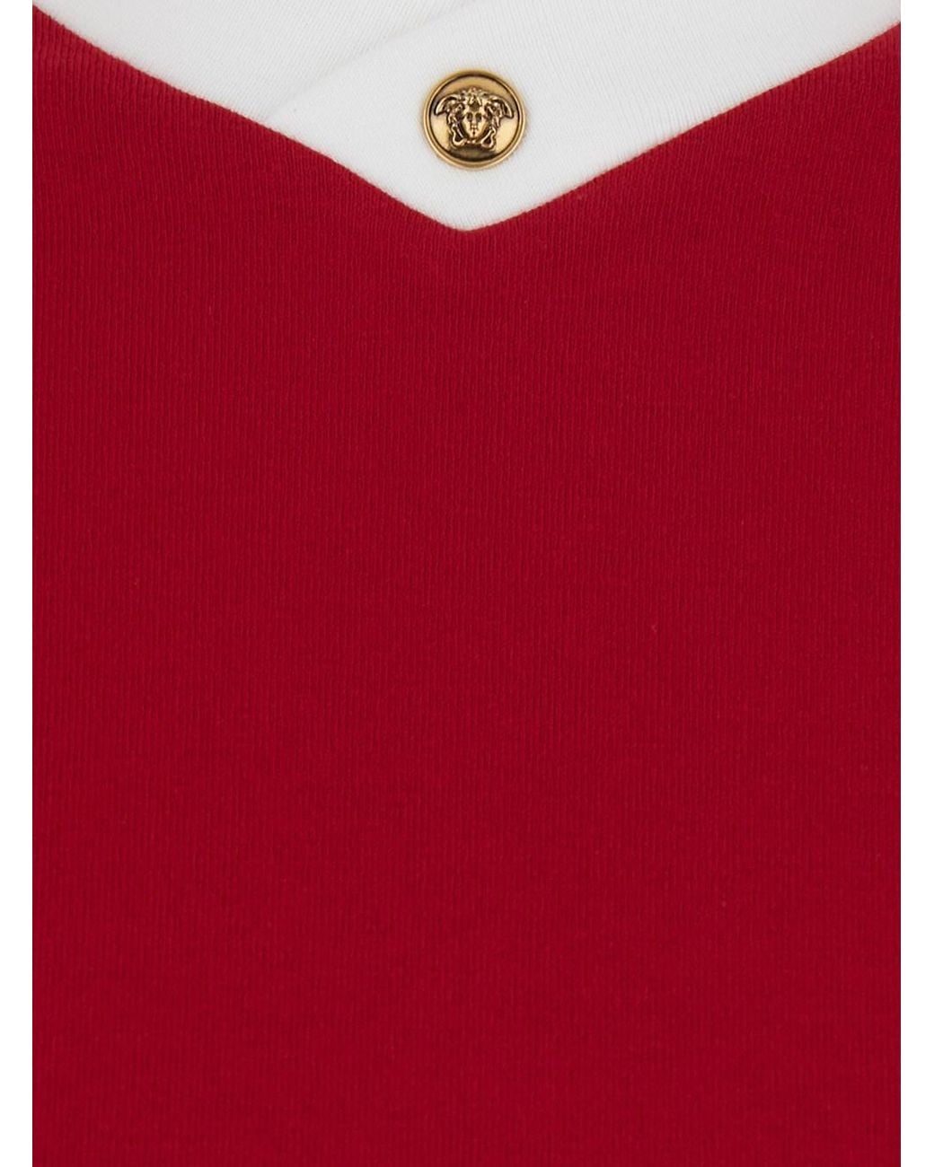 Versace Red Tshirt
