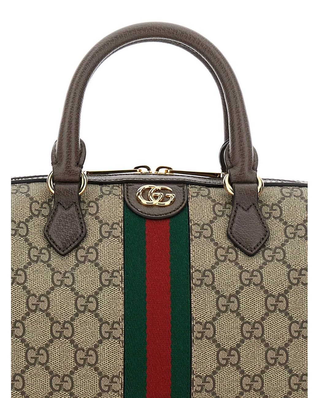 【GUCCI】HANDBAG OPHIDIA TESS.GG SUPR/DOLL.PIGPRI◆765043K9G Gucci Handbag Ophidia T.Gg Sup/Doll in Metallic | Lyst