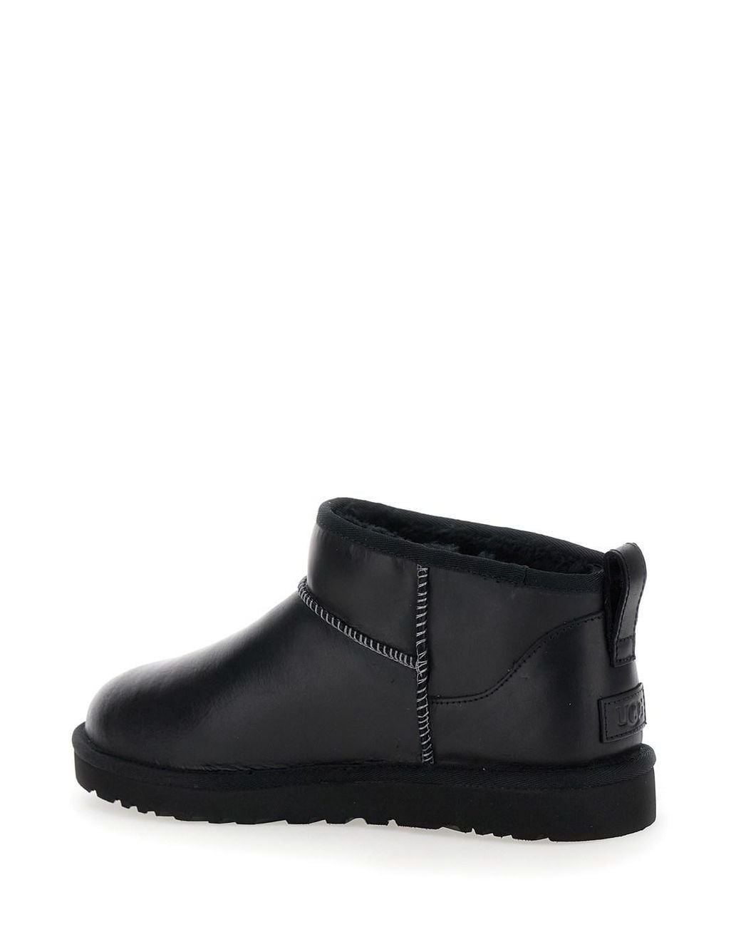 Ugg Black 'Classic Ultra Mini' Boots for men
