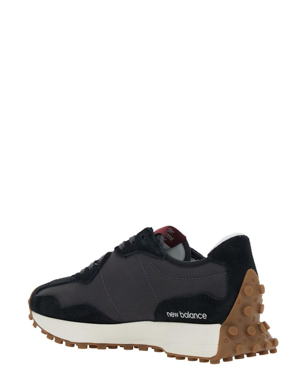 New Balance Black Low-Top Sneakers Suede Trainers