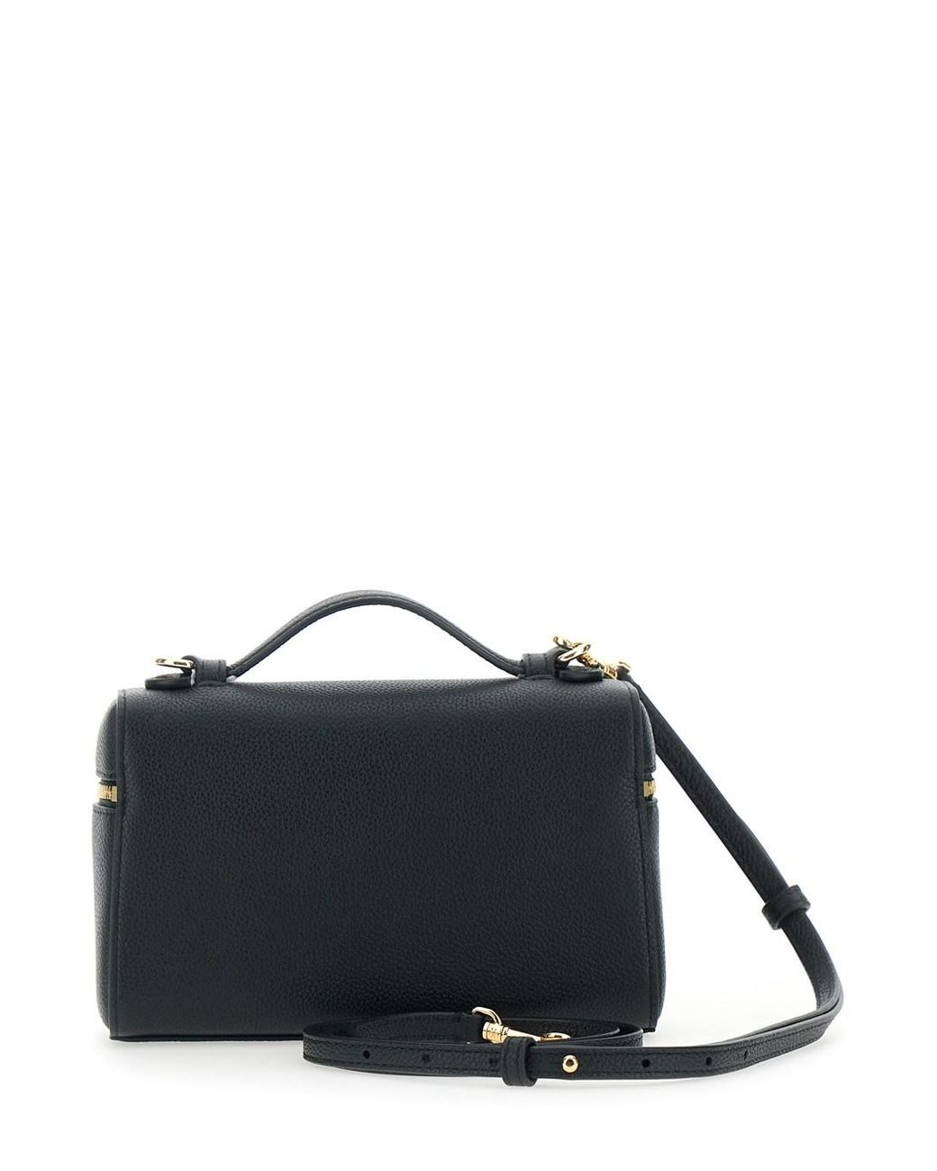 Tory Burch Black Crossbody Bag Romy Leather