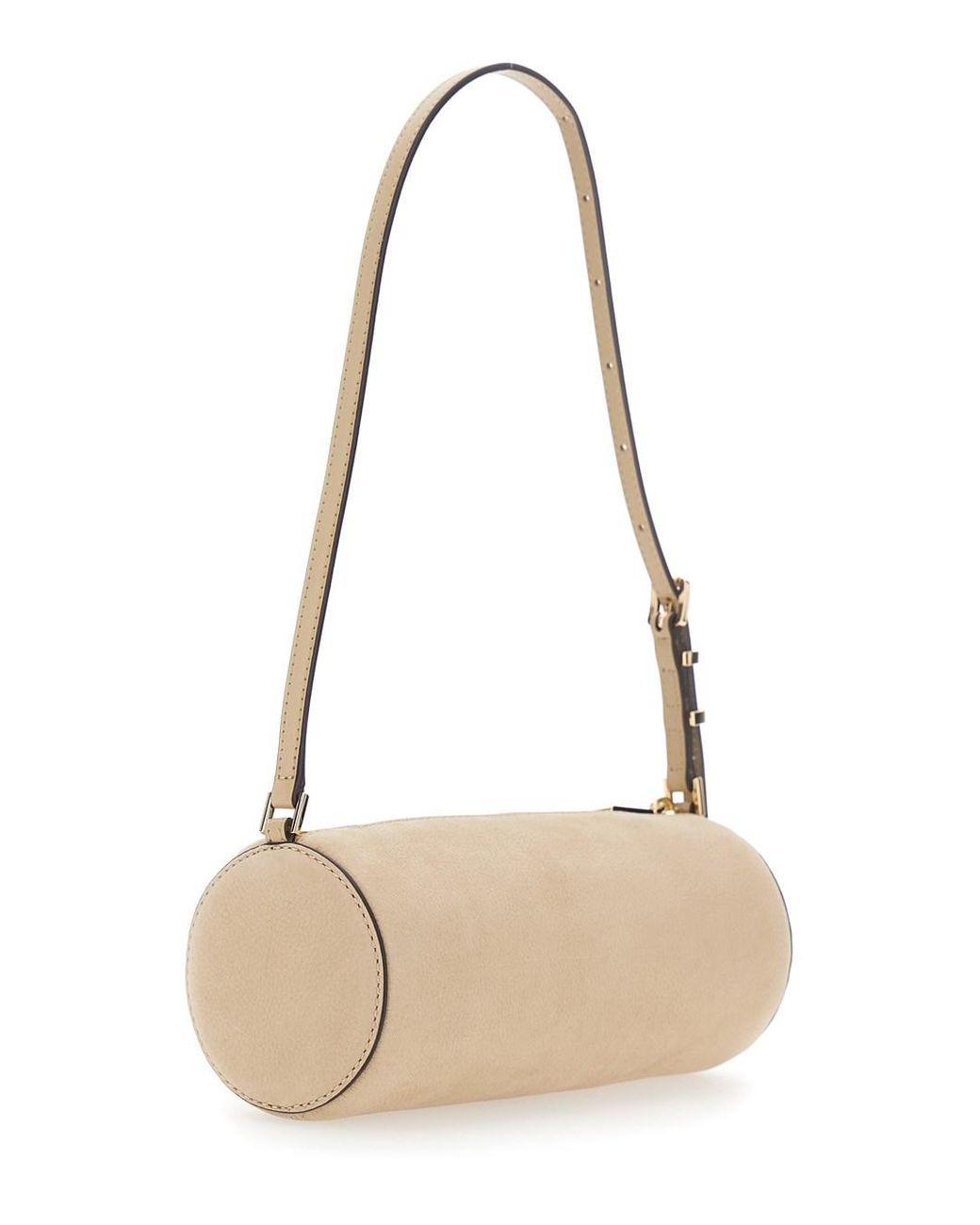MICHAEL Michael Kors Natural Shoulder Bag Izzy Leather Cow