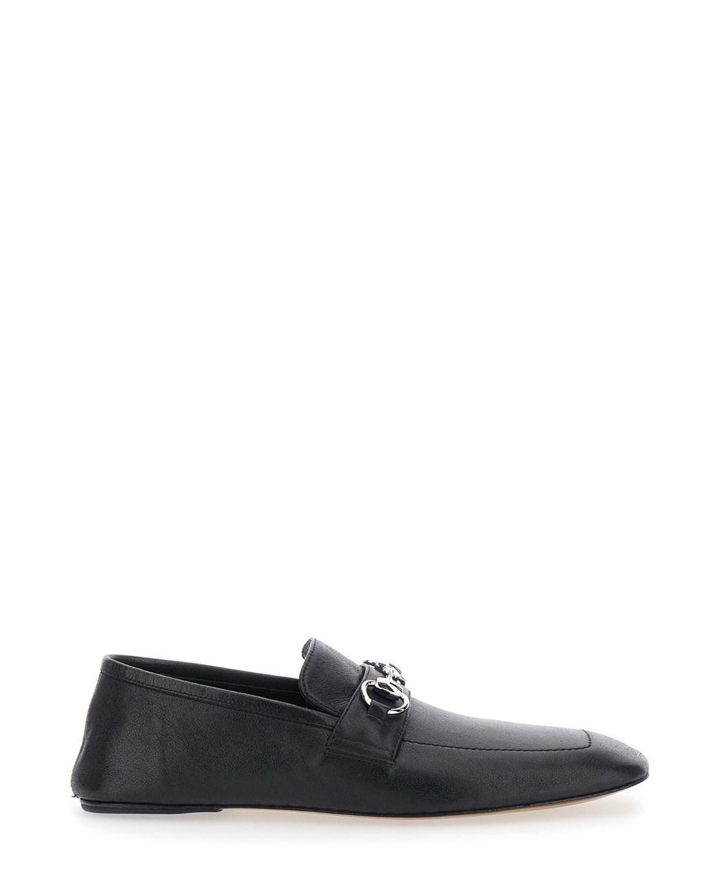 Gucci White Loafers Ragazzo Leather