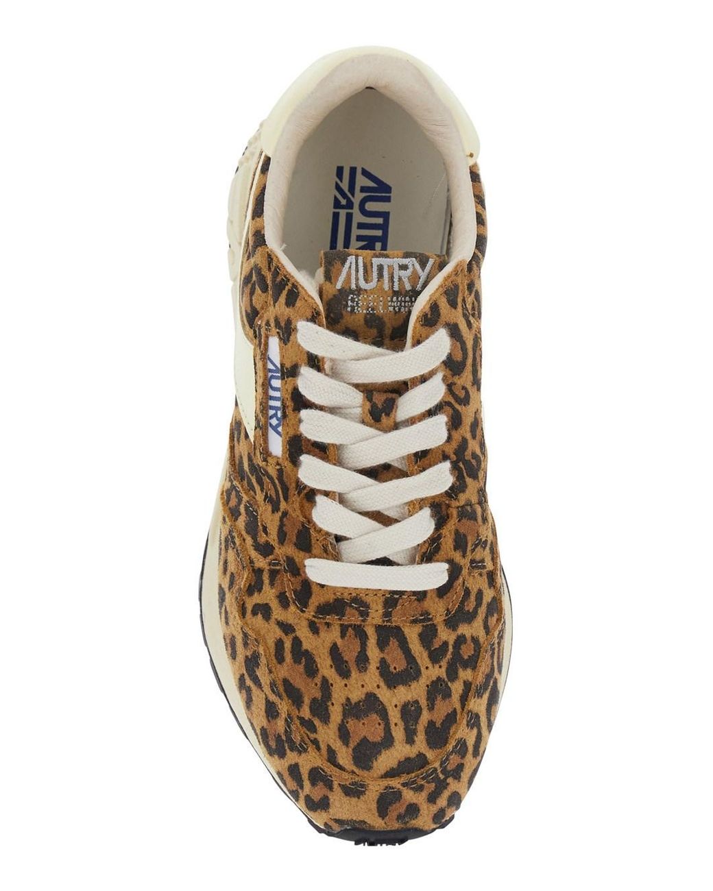 Autry Brown Reelwind Low-Top Trainers