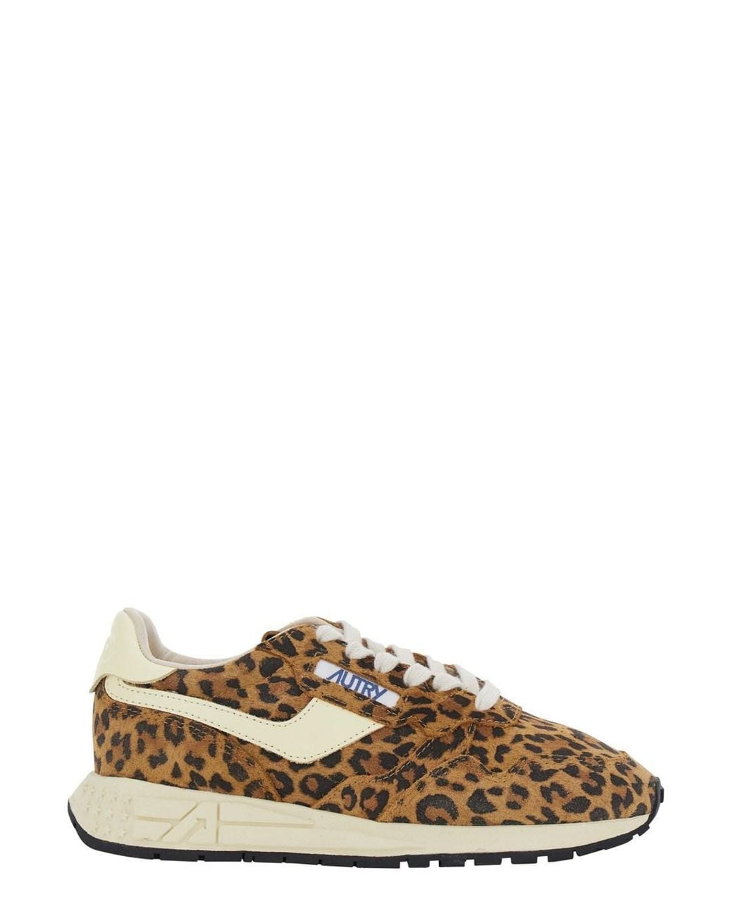 Autry Brown Reelwind Low-Top Trainers