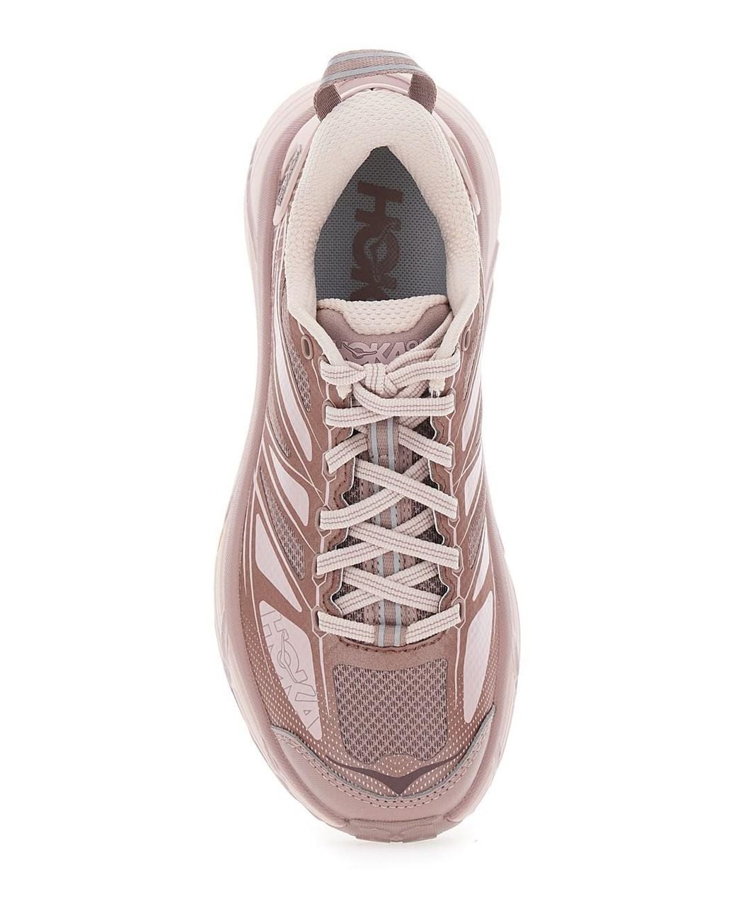 Hoka One One Pink Mafate Speed 2 Lightweight Responsive Running Shoe
