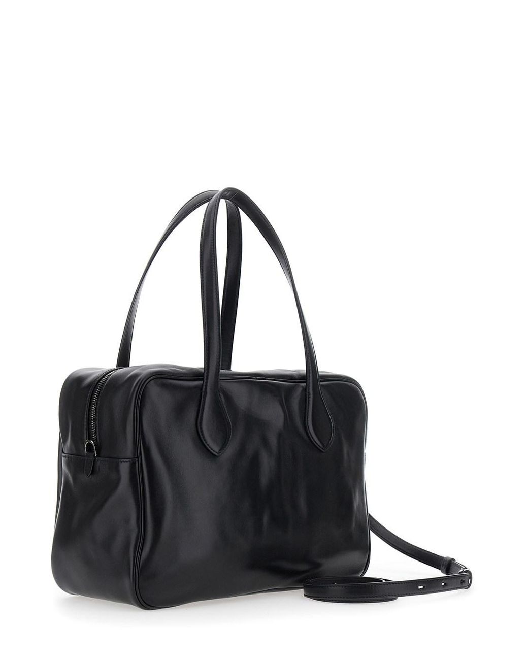 Brunello Cucinelli Black Handbag With Adjustable And Removable Shoulde