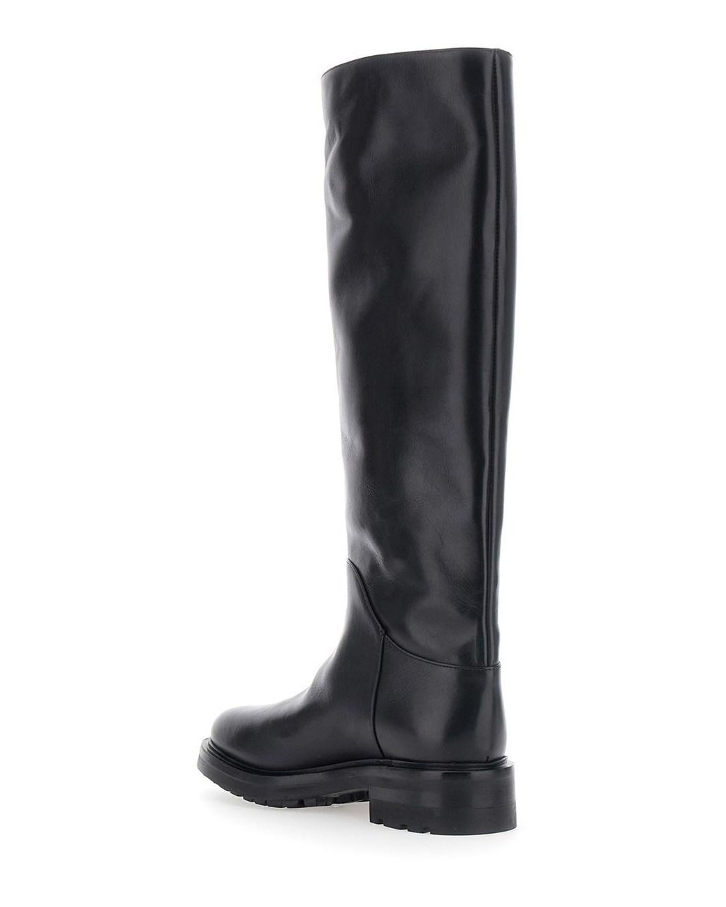 Strategia Blue 'Marengo' Boots With Slip-On Design