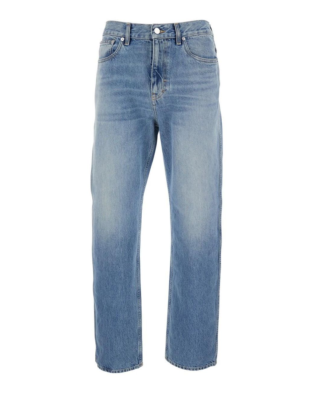 Gucci Blue Denim Jeans, Fabric for men