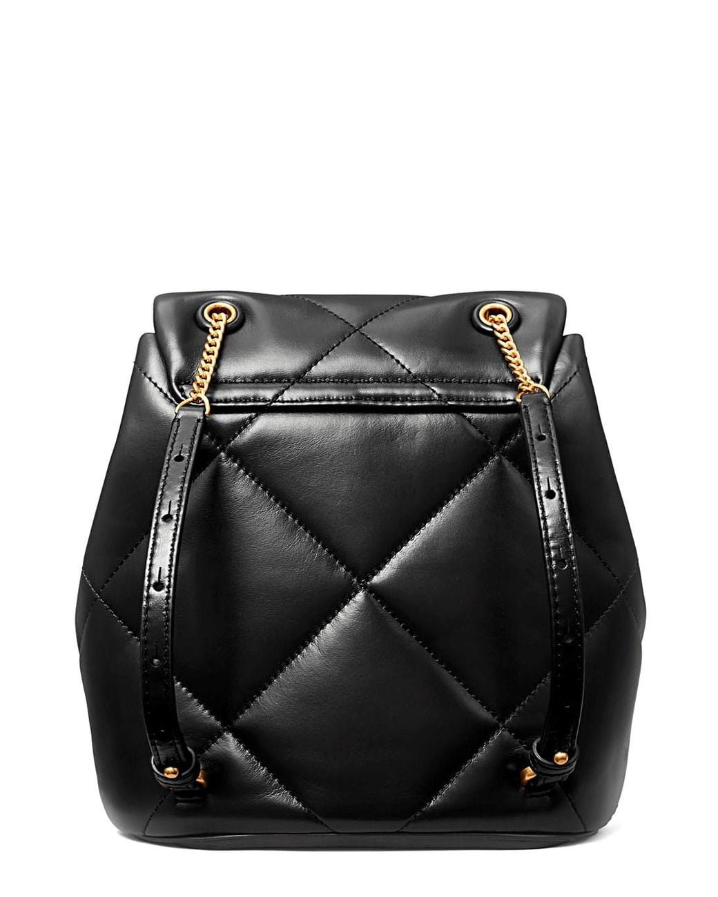 Tory Burch Black Backpack Kira Quilted Leather