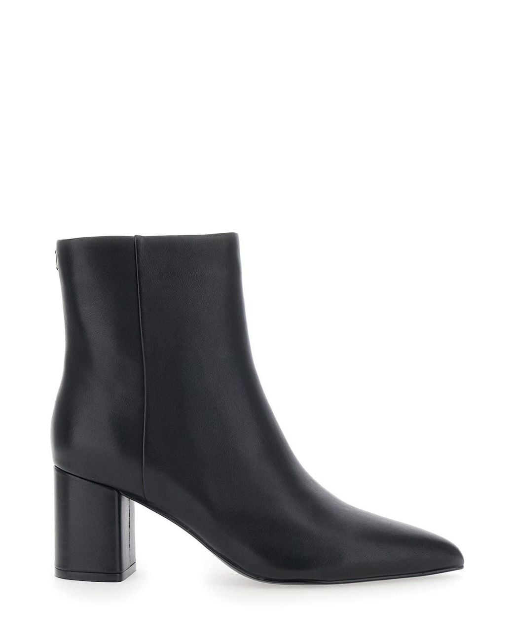 Twinset Black Fabric Ankle Boots For