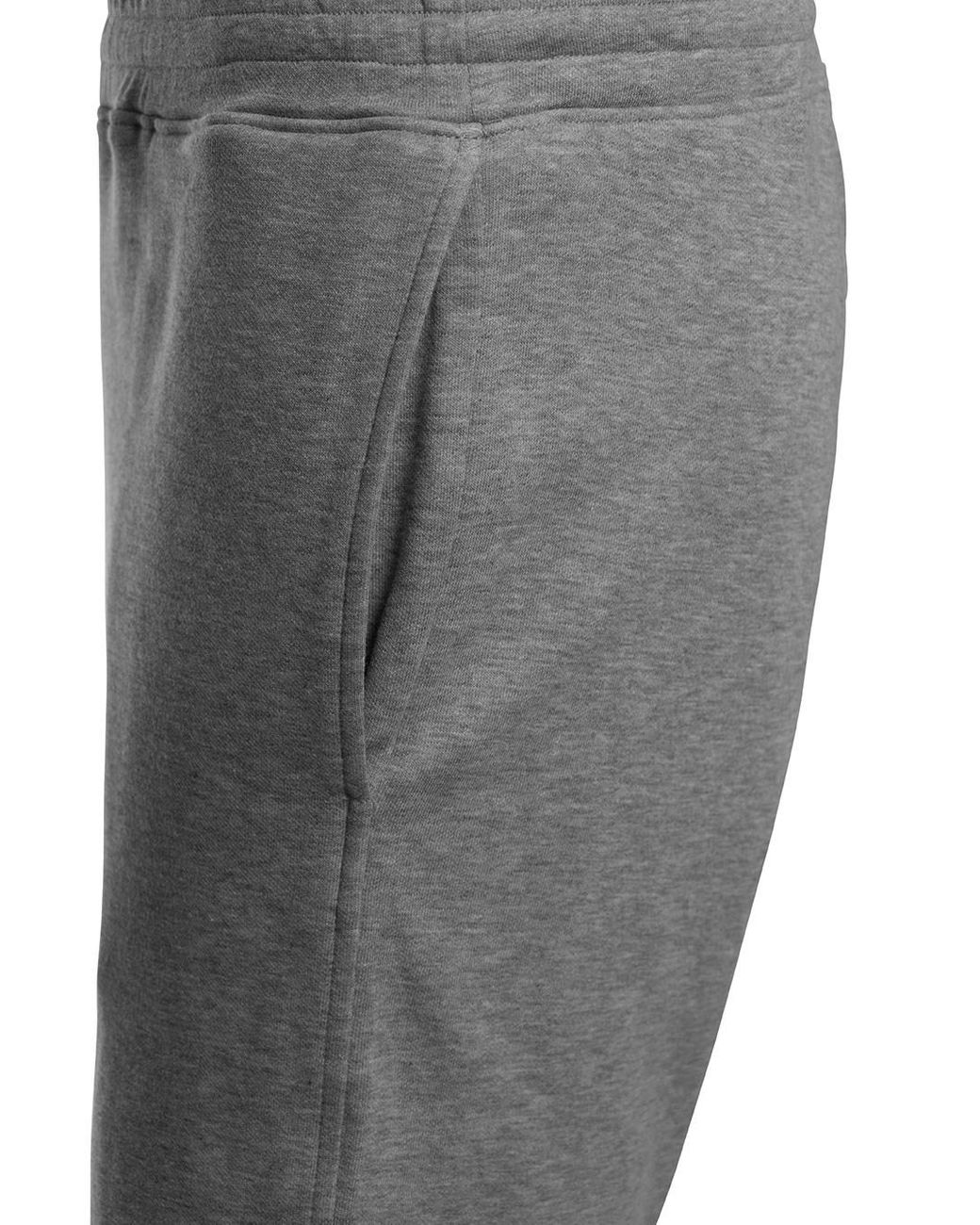 GAUDENZI Gray Cotton Shorts With Elastic Waist And Two Side Pockets, 9 for men